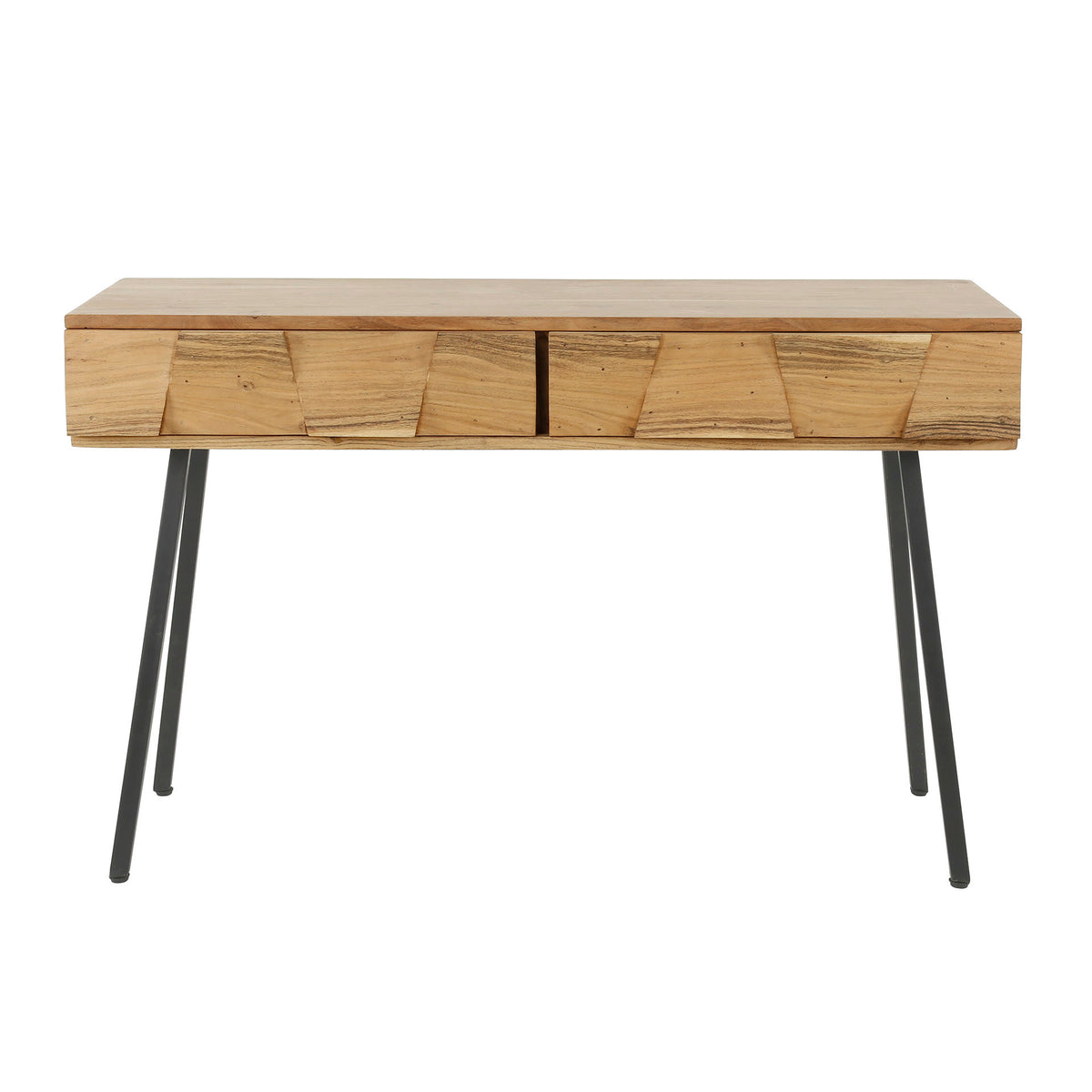 Schminktisch – 120×42×77 cm – Massiv Akazie | Modell N0010