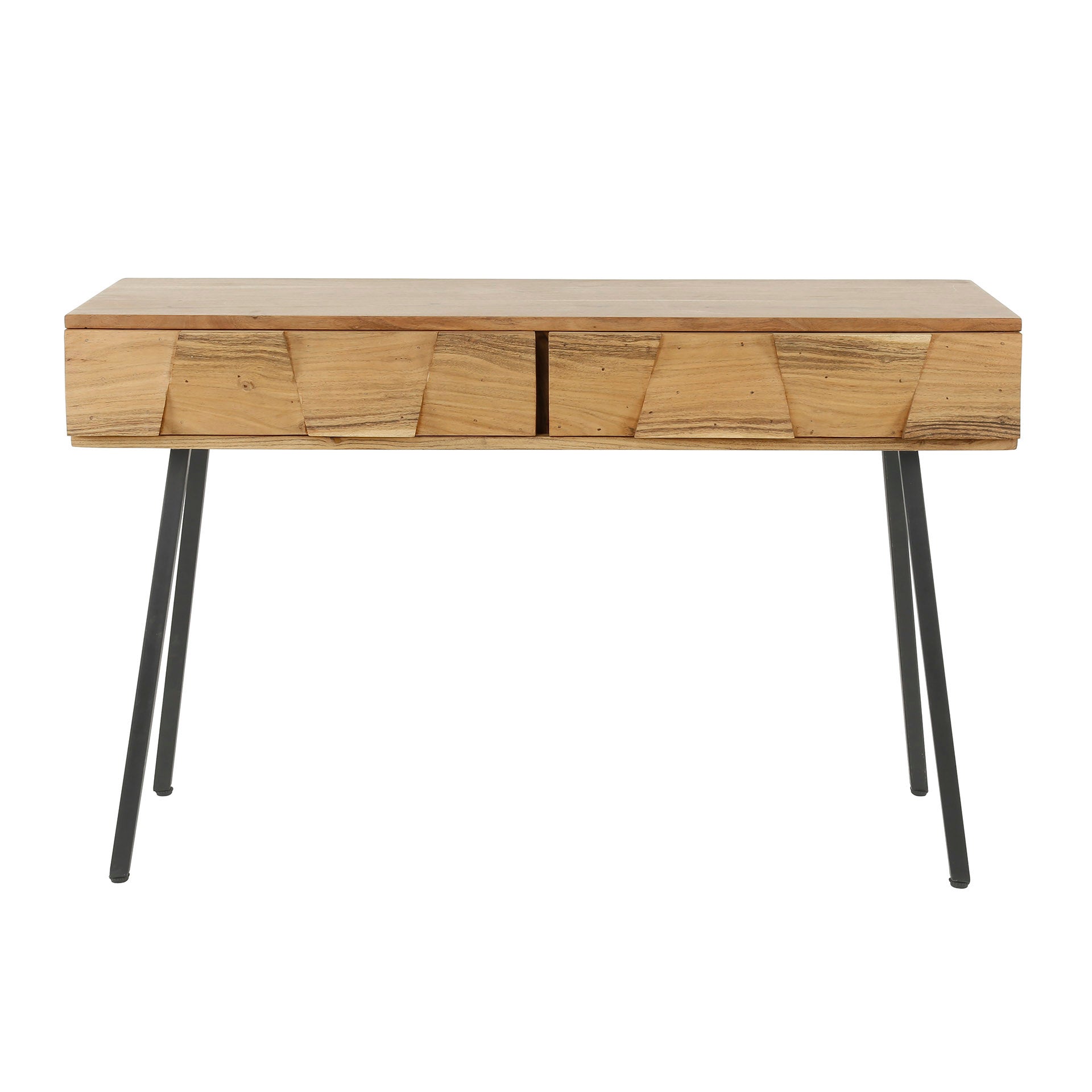 Schminktisch – 120×42×77 cm – Massiv Akazie | Modell N0010