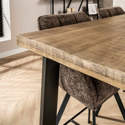 Bartisch – 135×70×92 cm – Massiv Mango antik | Modell N0017