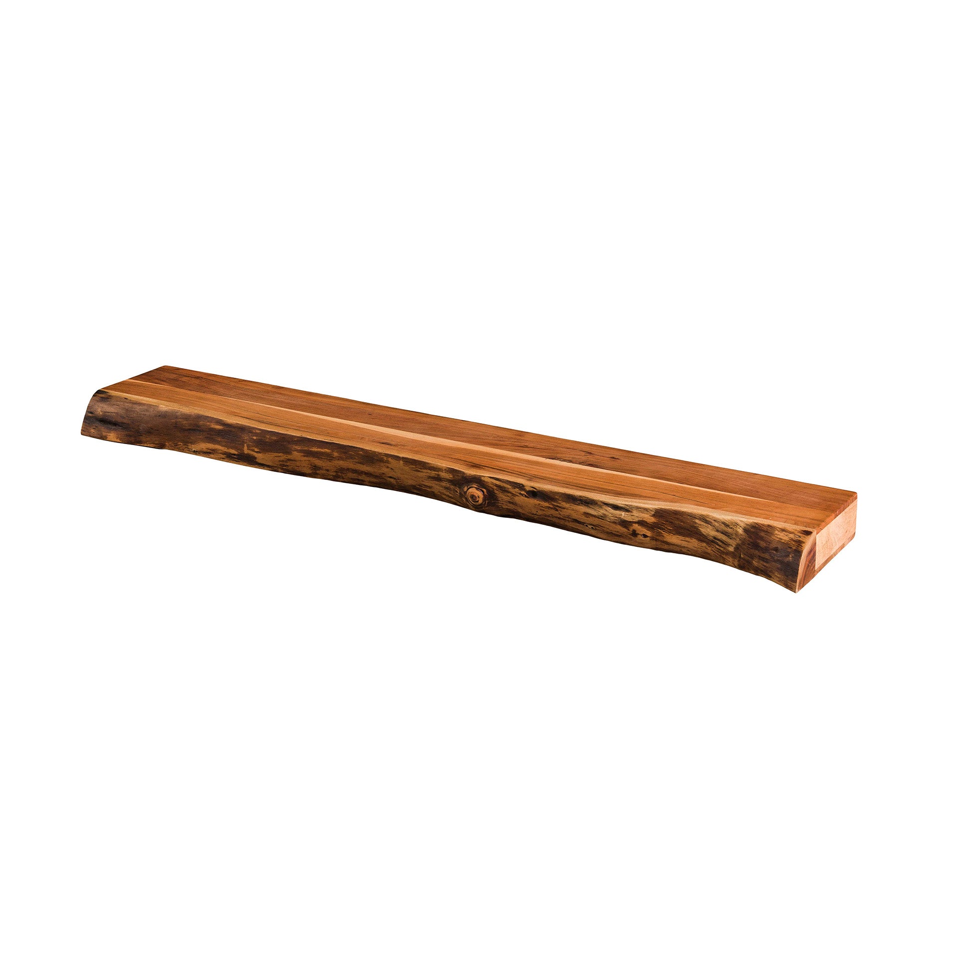 Wandregal – 150×25×8 cm – Massiv Akazie | Modell N0020