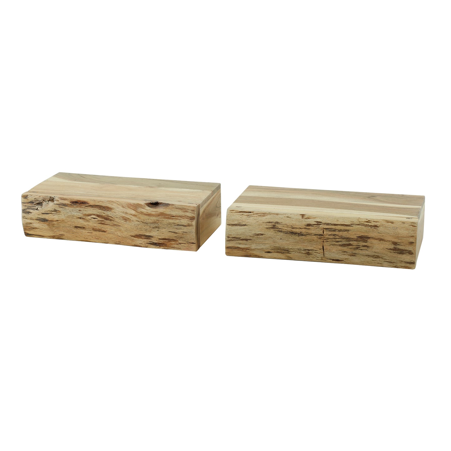 Nachttisch – 40×20×10 cm – Massiv Akazie | Modell N0026