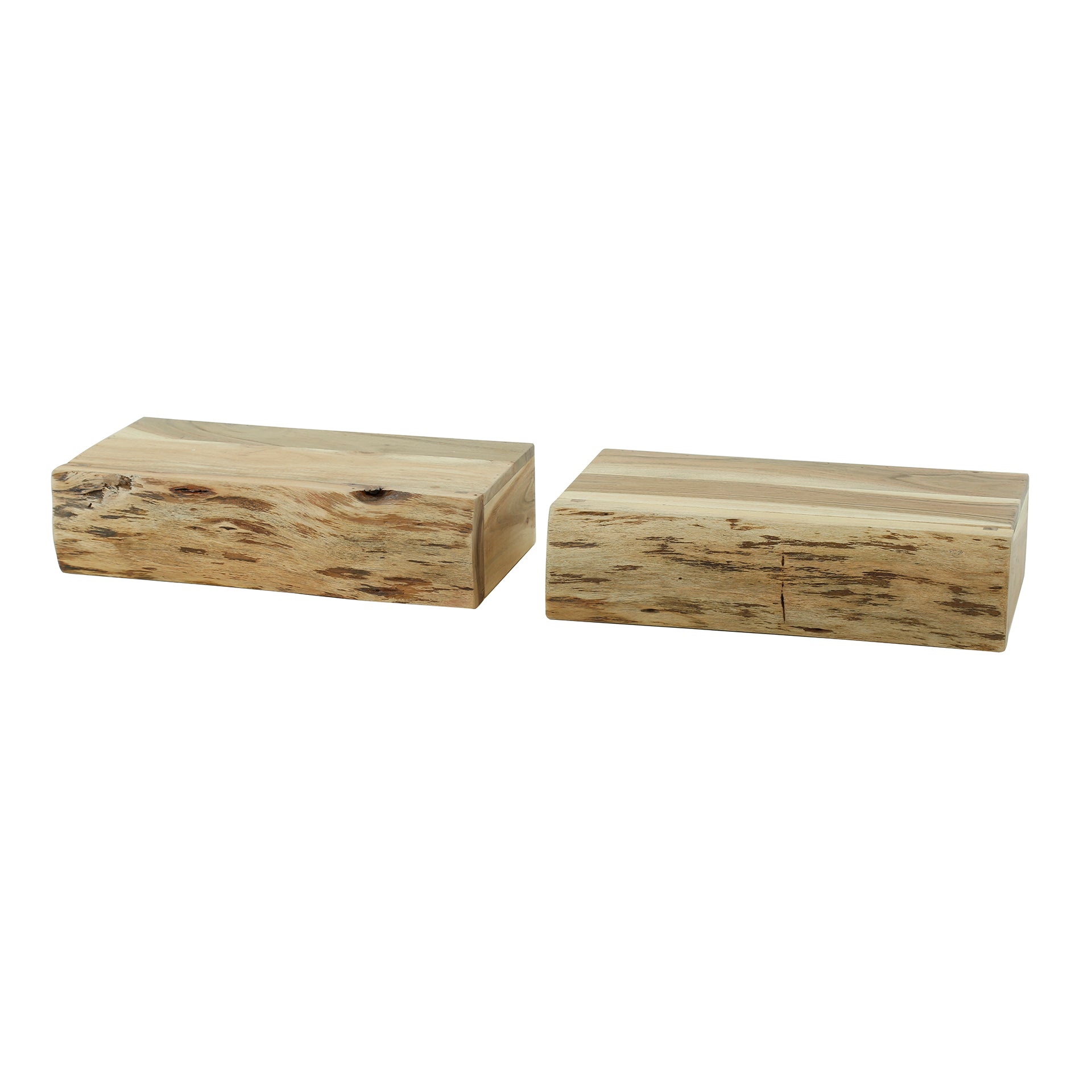 Nachttisch – 40×20×10 cm – Massiv Akazie | Modell N0026