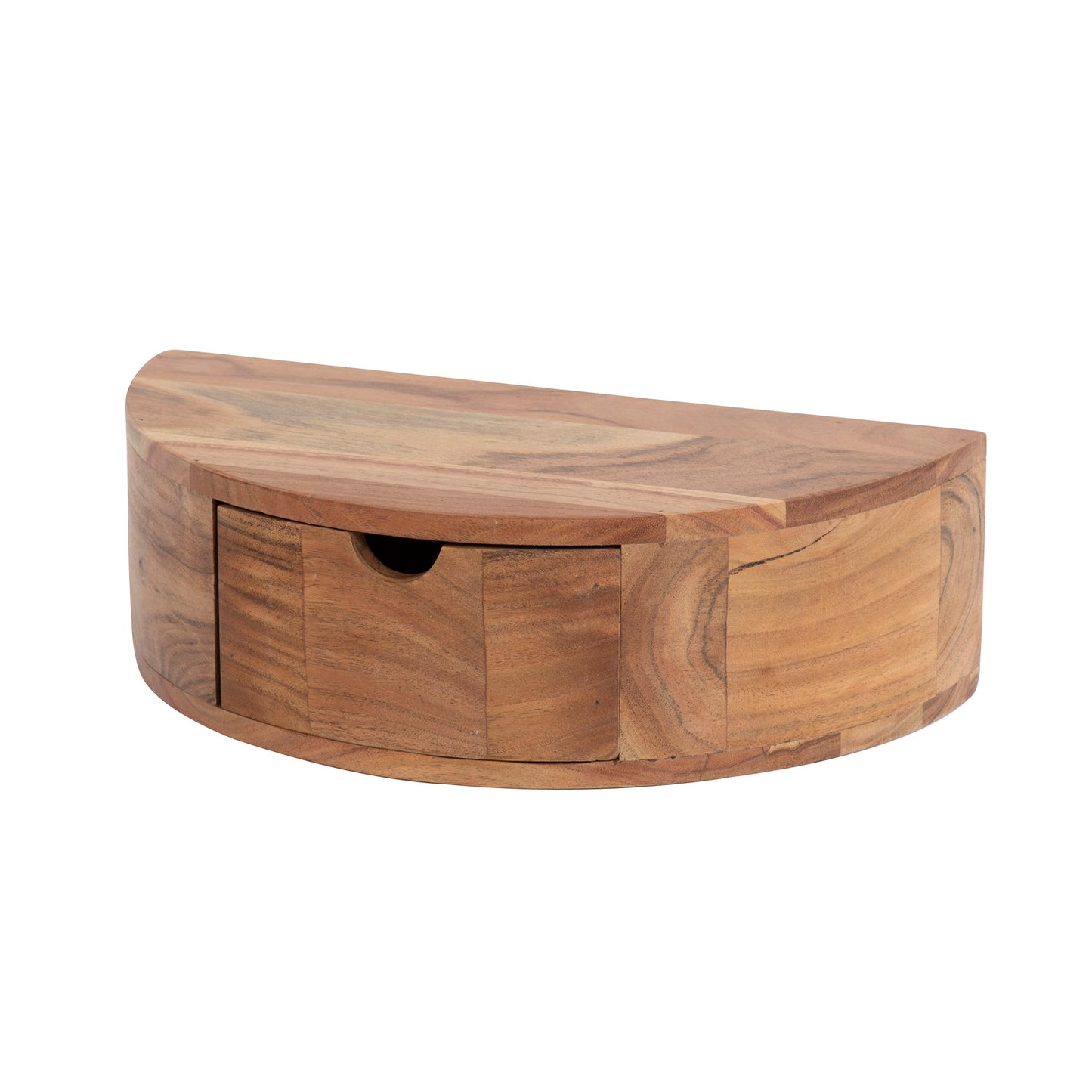 Nachttisch – 41×20×12 cm – Massiv Akazie | Modell N0049
