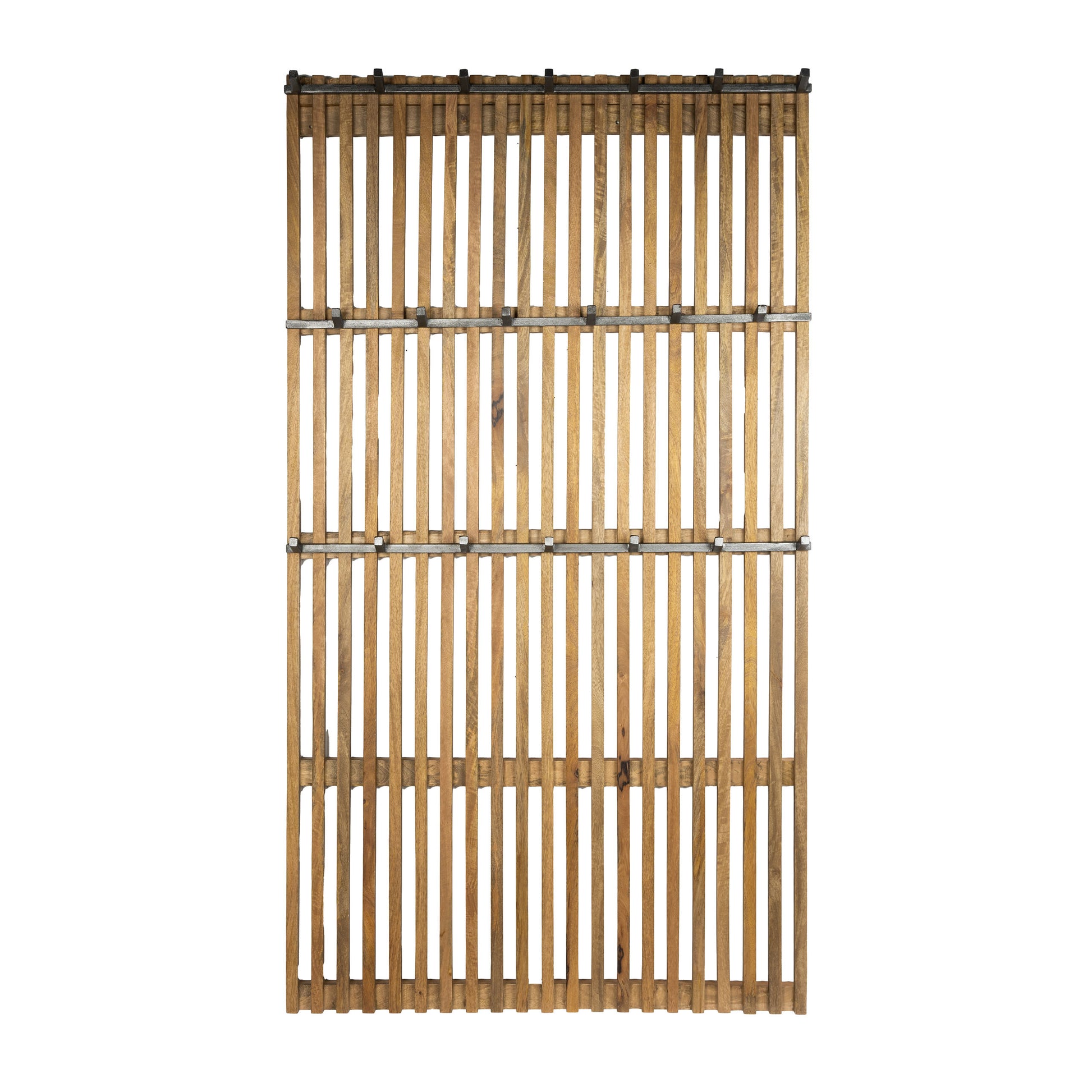 Garderobe – 100×10×180 cm – Massiv Mango sand | Modell N0061