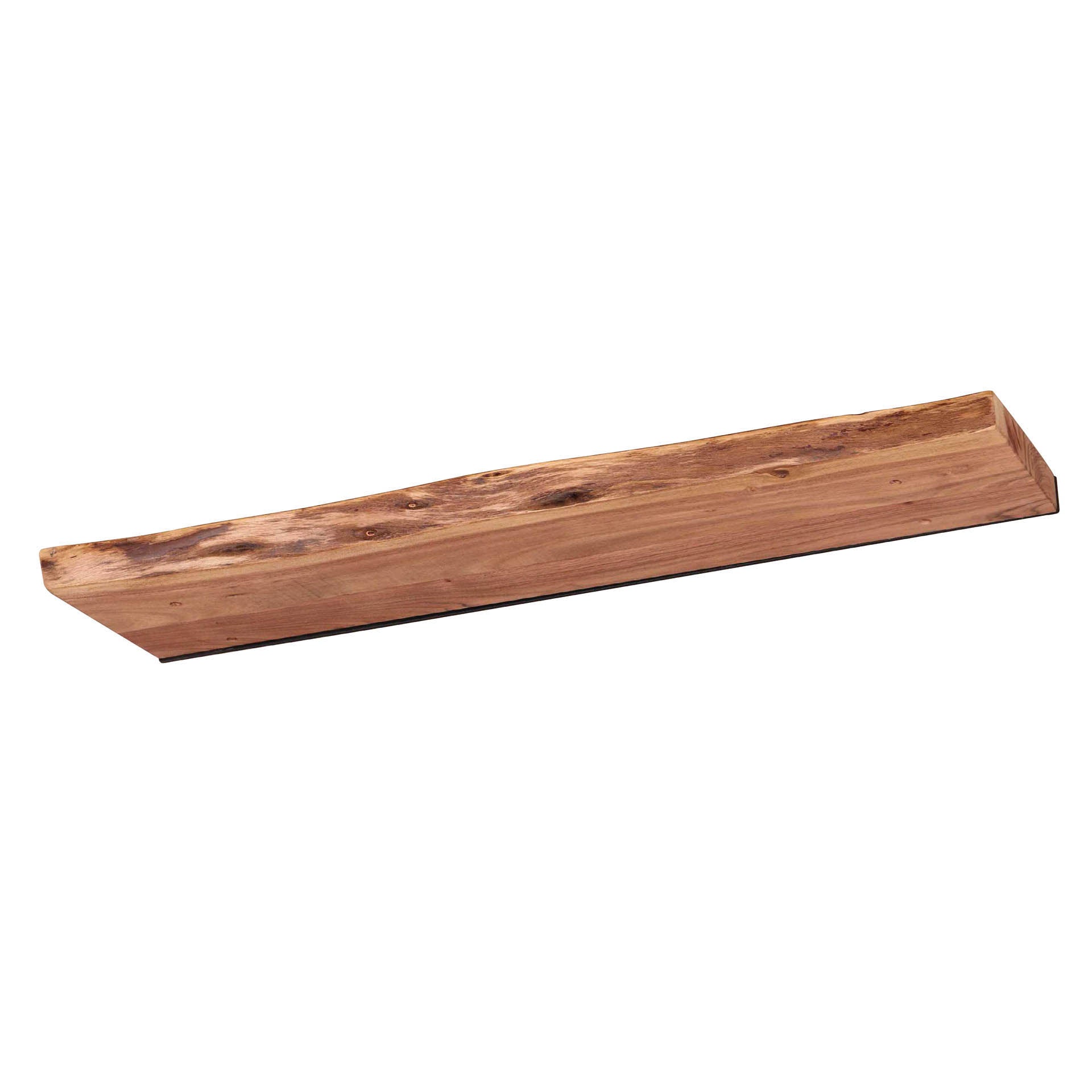Wandregal – 90×20×4 cm – Massiv Akazie | Modell N0072