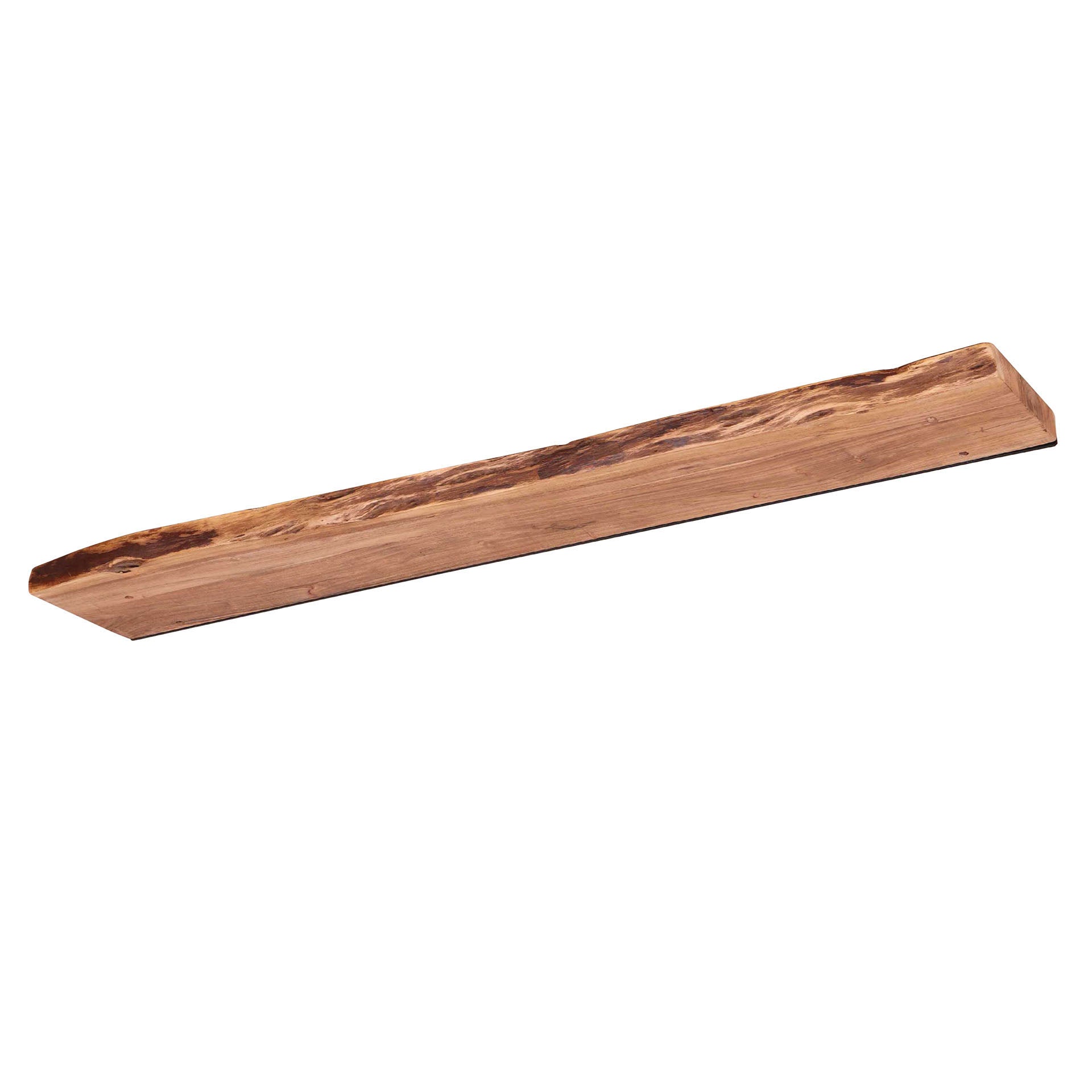 Wandregal – 120×20×4 cm – Massiv Akazie | Modell N0073