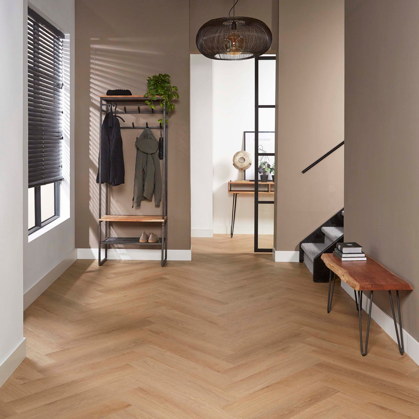 Wohnaccessoir – 70×35×182 cm – Massiv Akazie | Modell N0080
