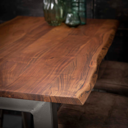 Bartisch – 147×80×92 cm – Massiv Akazie | Modell N0083