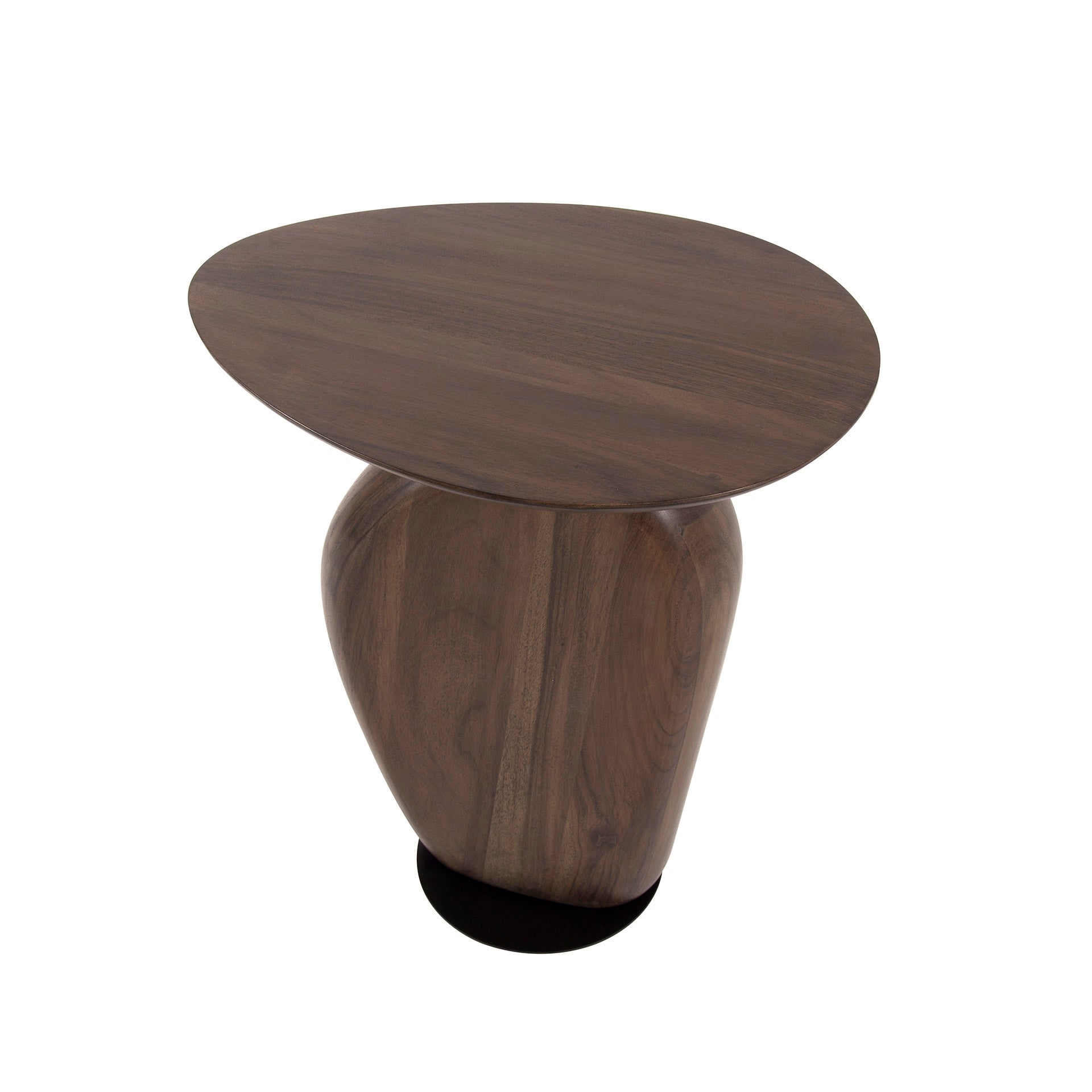 Beistelltisch – 45×36×50 cm – Massiv Akazie glaze brown | Modell N0087