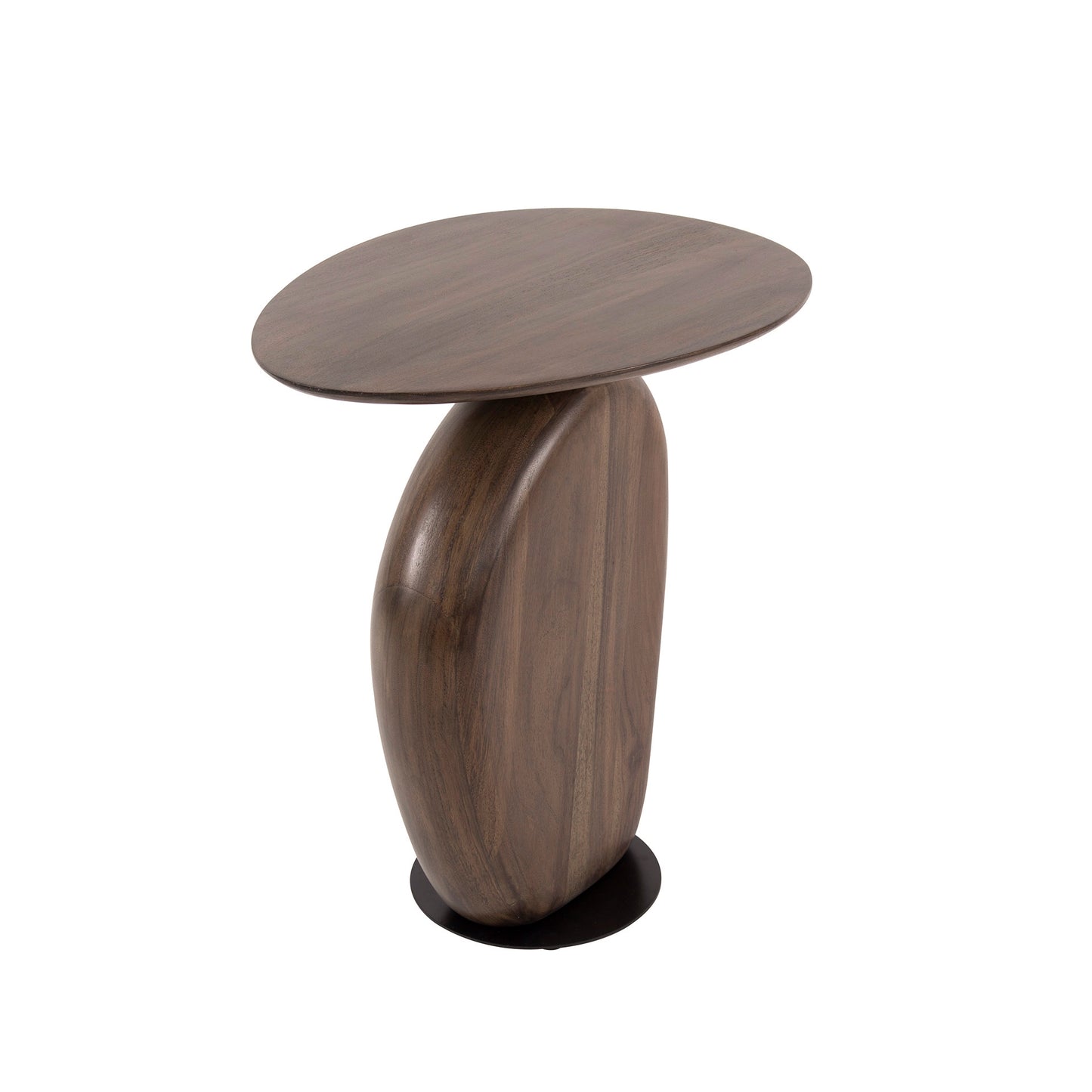 Beistelltisch – 45×36×50 cm – Massiv Akazie glaze brown | Modell N0087