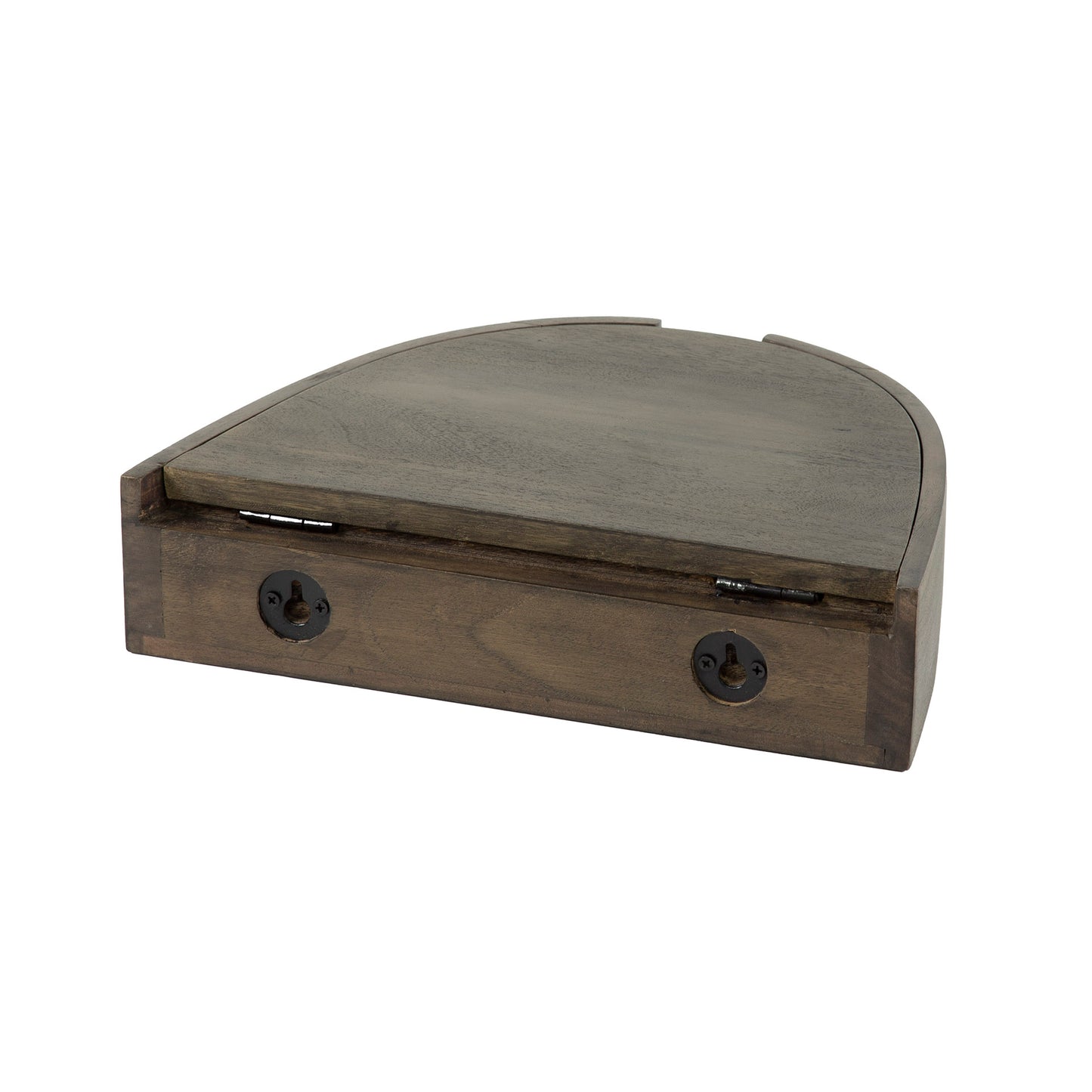 Nachttisch – 2-er pack – 34×27×8 cm – Massiv Akazie glaze brown | Modell N0091