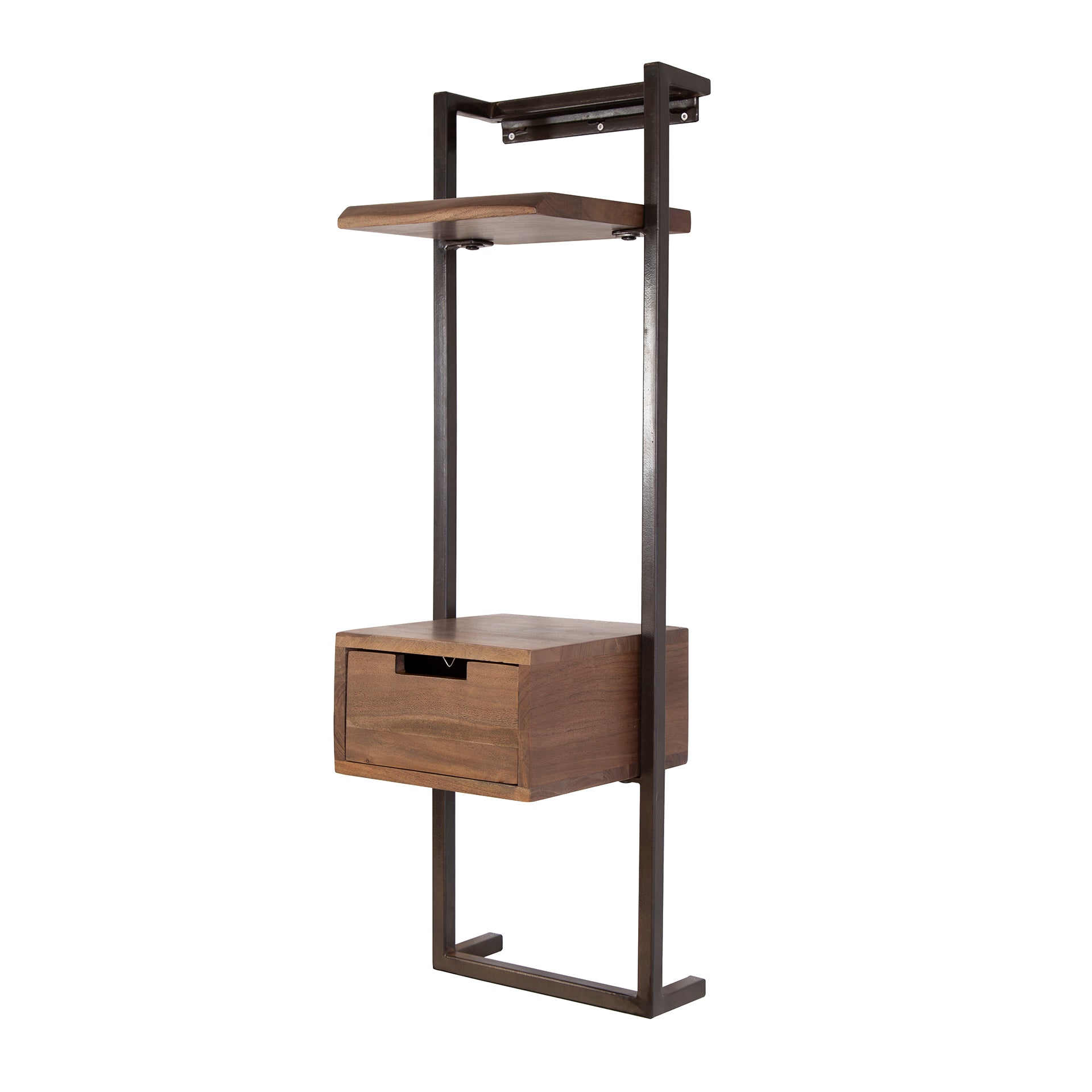 Nachttisch – 30×30×100 cm – Massiv Akazie | Modell N0102