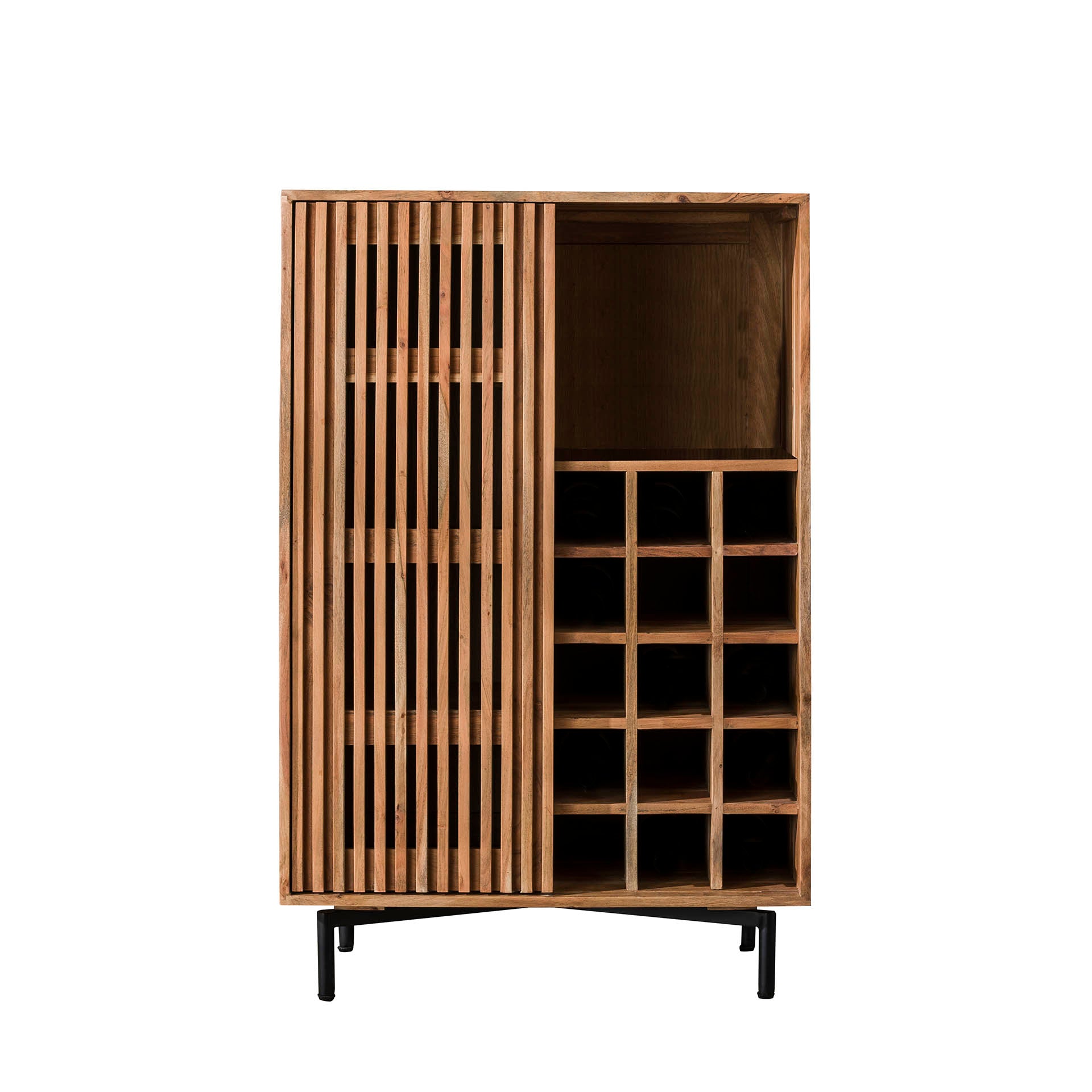 Wohnaccessoir – 80×43×122 cm – Massiv Akazie | Modell N0124