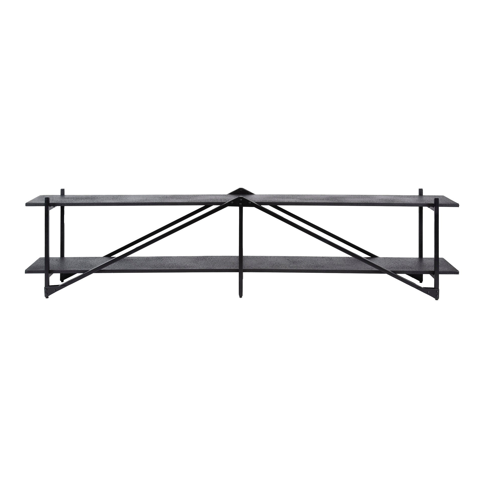 TV-Board – 220×35×51 cm – Grau | Modell N0126