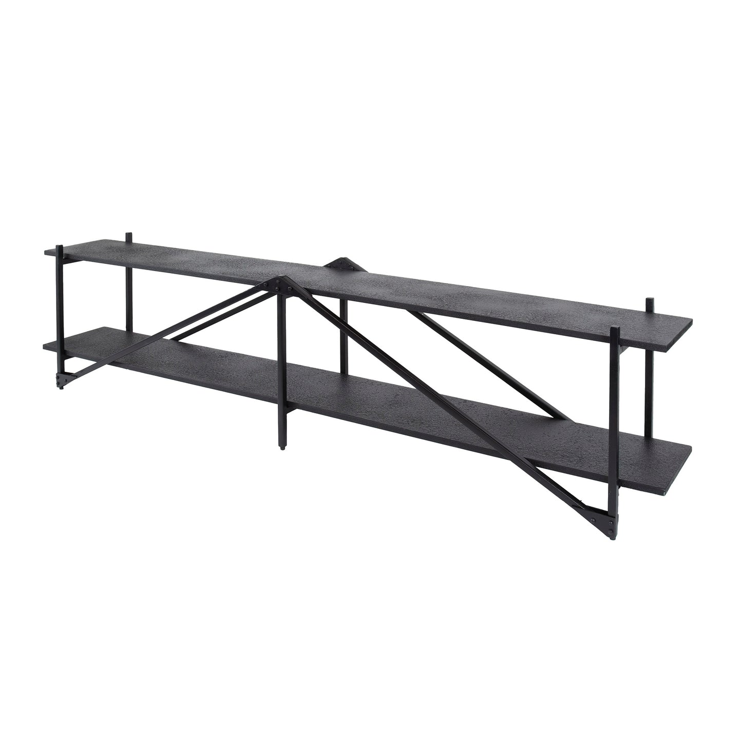 TV-Board – 220×35×51 cm – Grau | Modell N0126