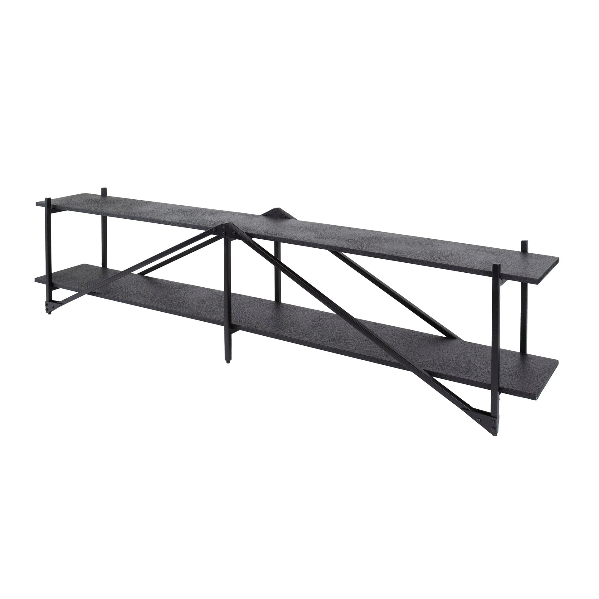 TV-Board – 220×35×51 cm – Grau | Modell N0126