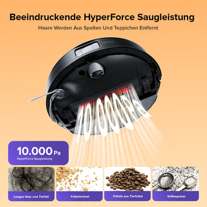 Roborock Q10 S5 Set Saug- und Wischroboter mit zusätzlichem Wischtuch*2 Stk.