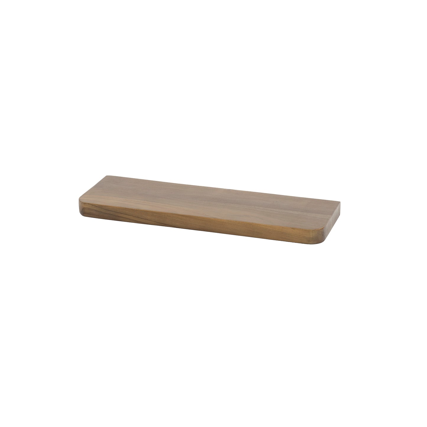 Wandregal – 60×20×4 cm – Massiv Akazie braun | Modell N0155