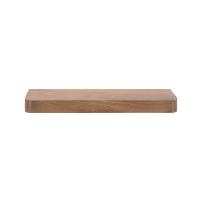 Wandregal – 100×25×8 cm – Massiv Akazie braun | Modell N0159