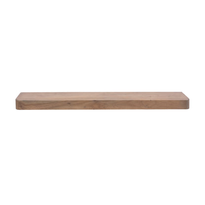 Wandregal – 150×25×8 cm – Massiv Akazie braun | Modell N0160