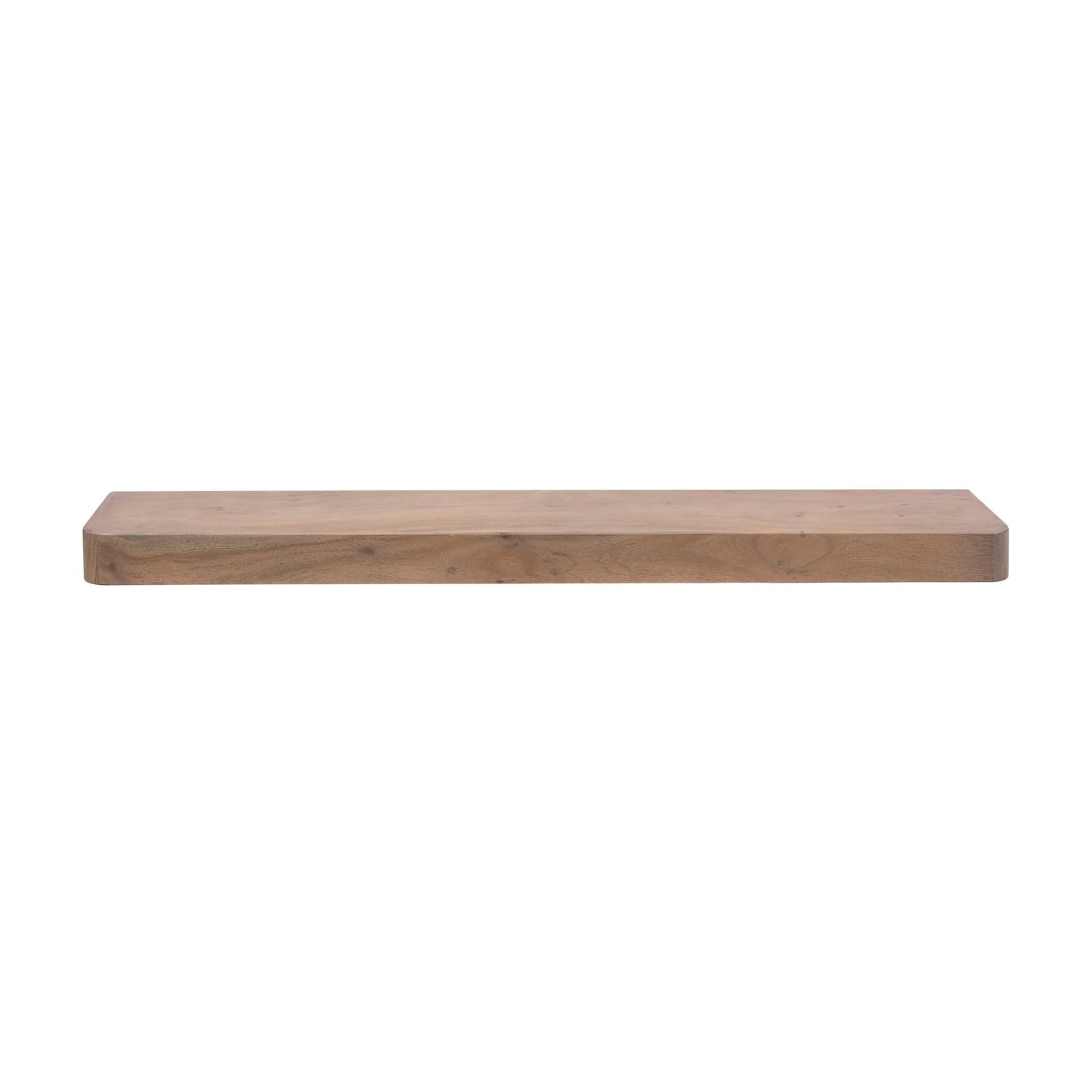 Wandregal – 150×25×8 cm – Massiv Akazie braun | Modell N0160