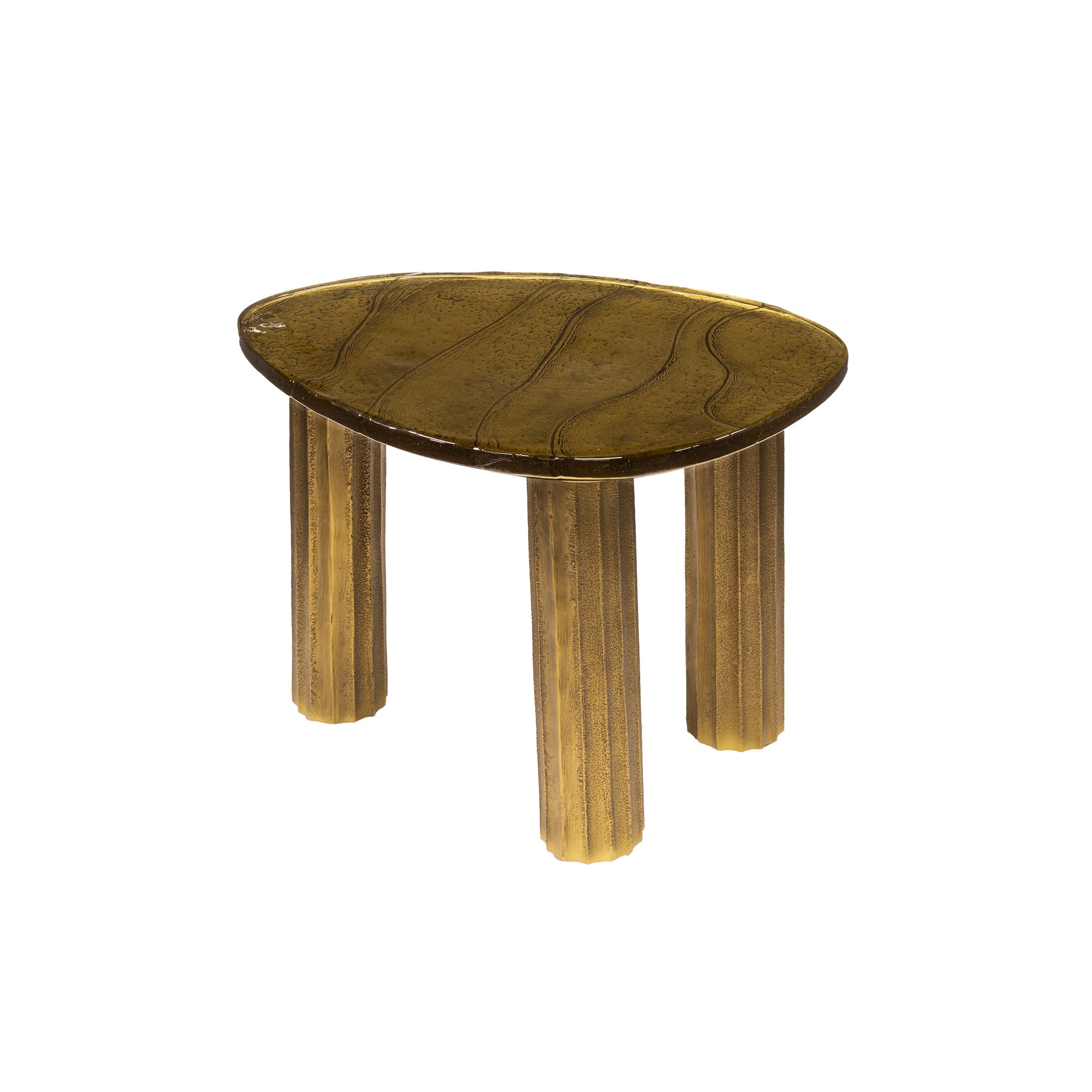 Couchtisch – 51×37×35 cm – Antikkupfer | Modell N0177