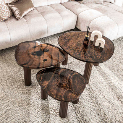 Couchtisch – 62×45×40 cm – Antikkupfer | Modell N0178