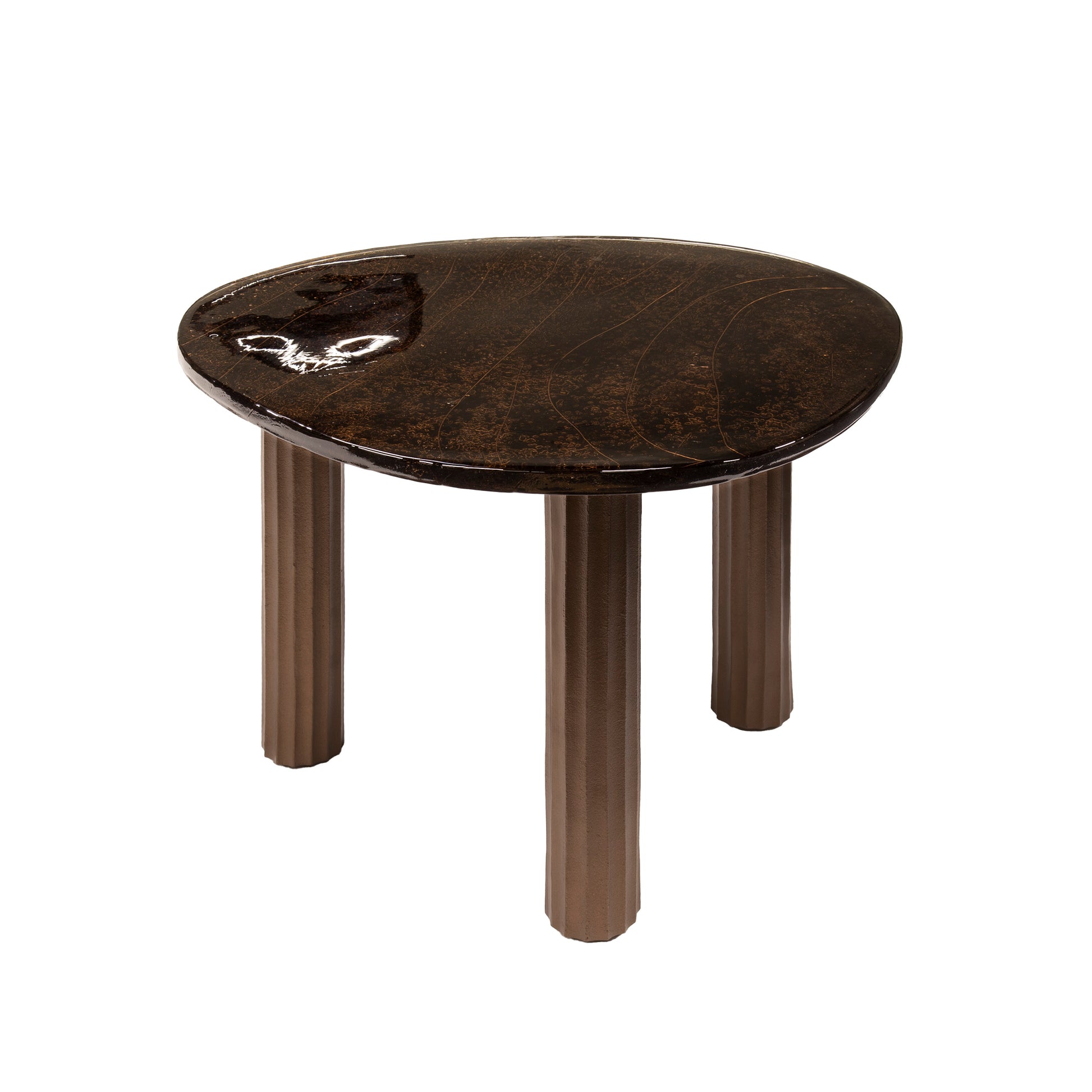 Couchtisch – 70×59×45 cm – Antikkupfer | Modell N0179