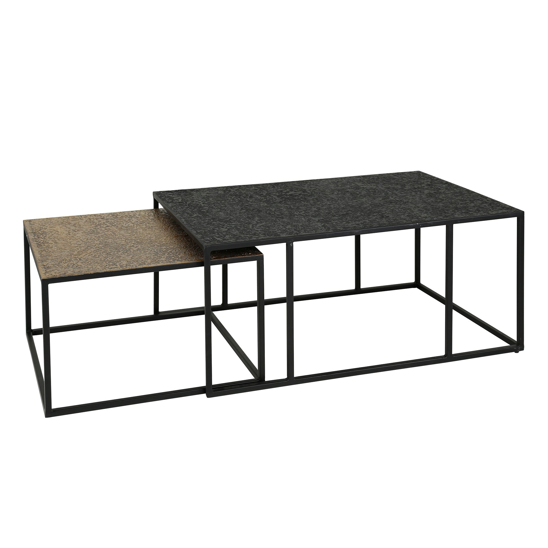 Couchtisch – rechteckig – 90×60×40 cm – Grau | Modell N0189
