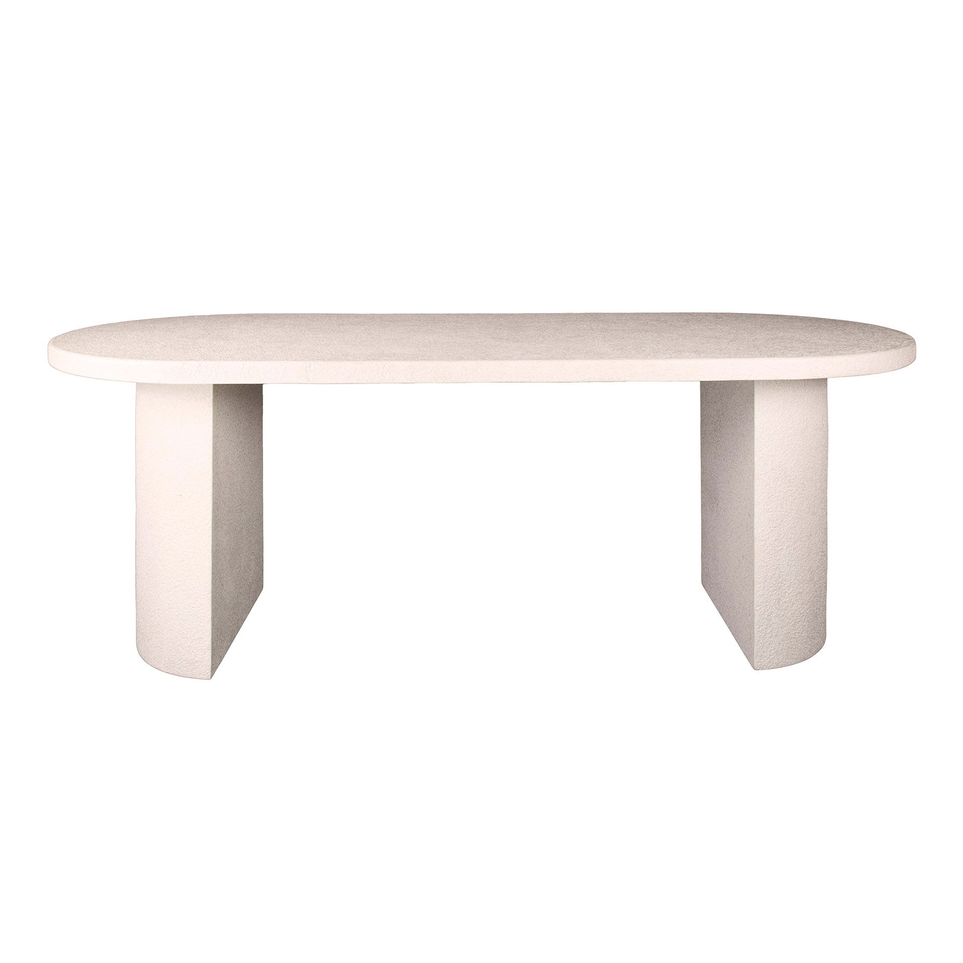 Esstisch – oval – 215×90×77 cm – Marmor composite | Modell N0192