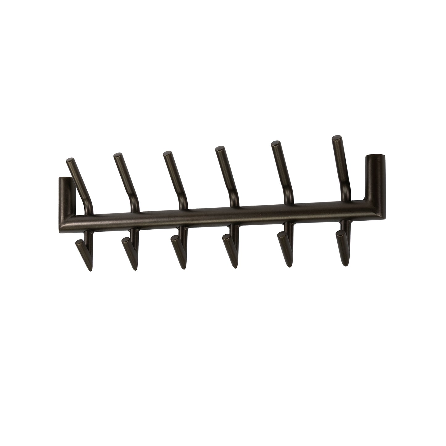 Garderobe – 6 haken – 59×10×18,5 cm – Drift brown | Modell N0204