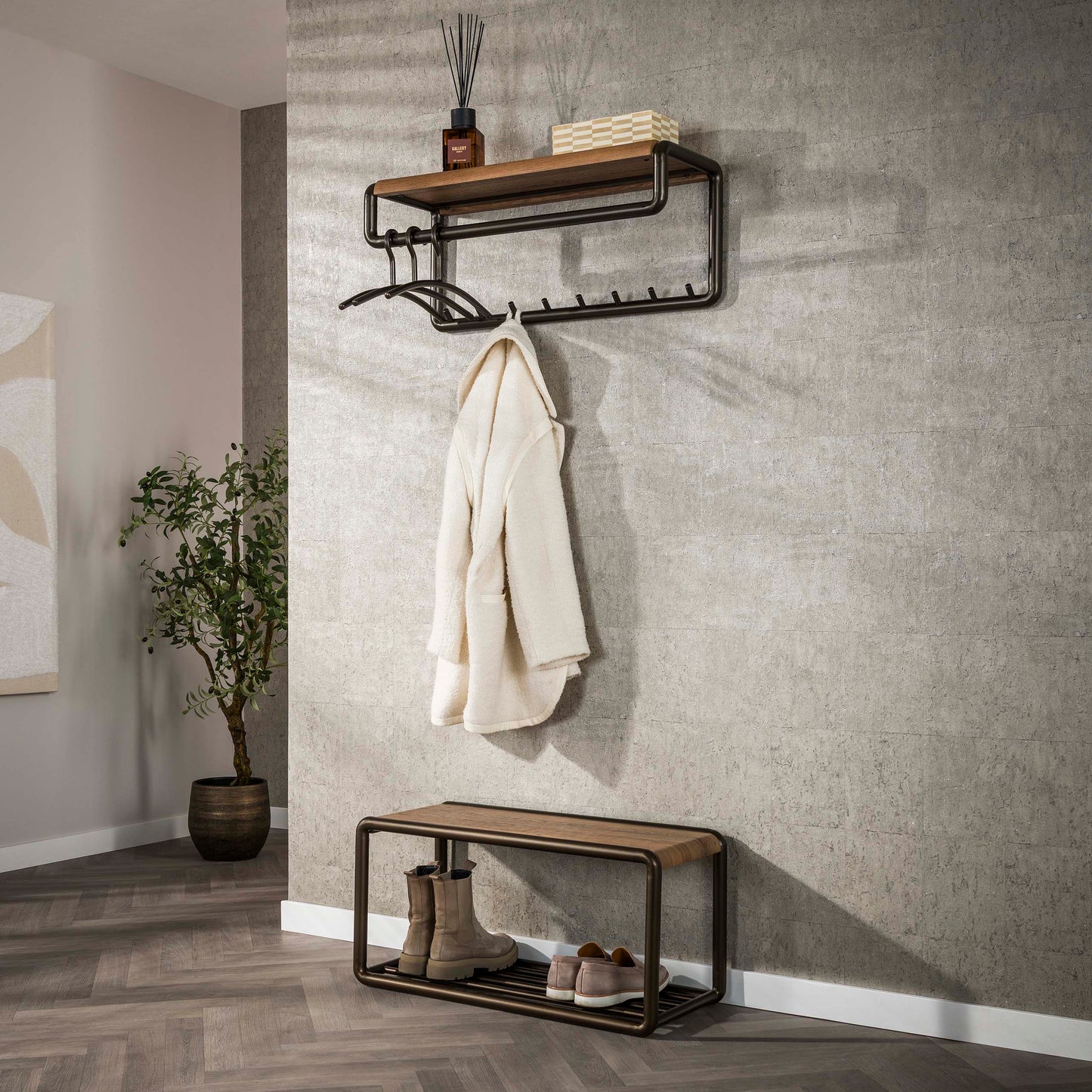 Wohnaccessoir – 80×35×40 cm – Drift brown | Modell N0210