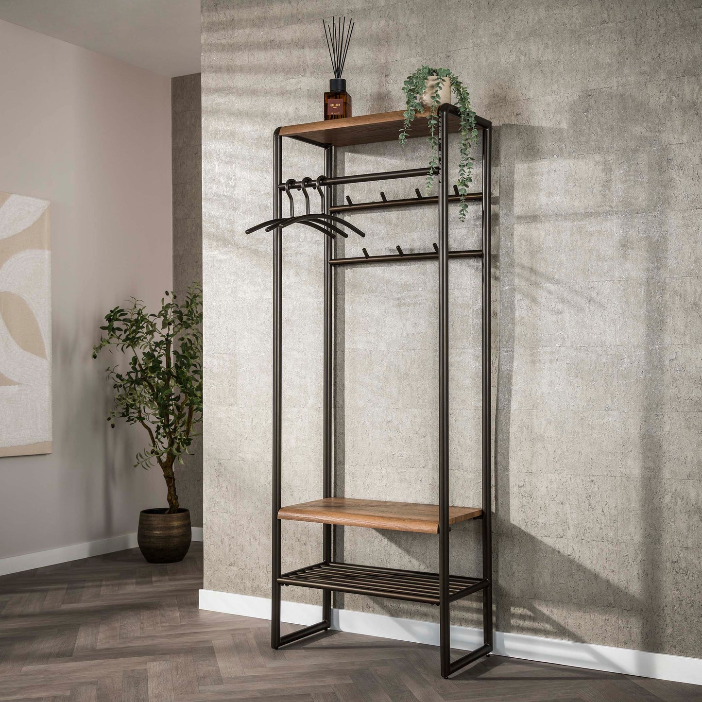Wohnaccessoir – 70×35×185 cm – Drift brown | Modell N0211