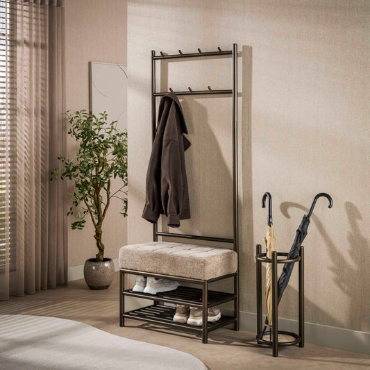 Wohnaccessoir – 70×39×183 cm – Drift brown | Modell N0214