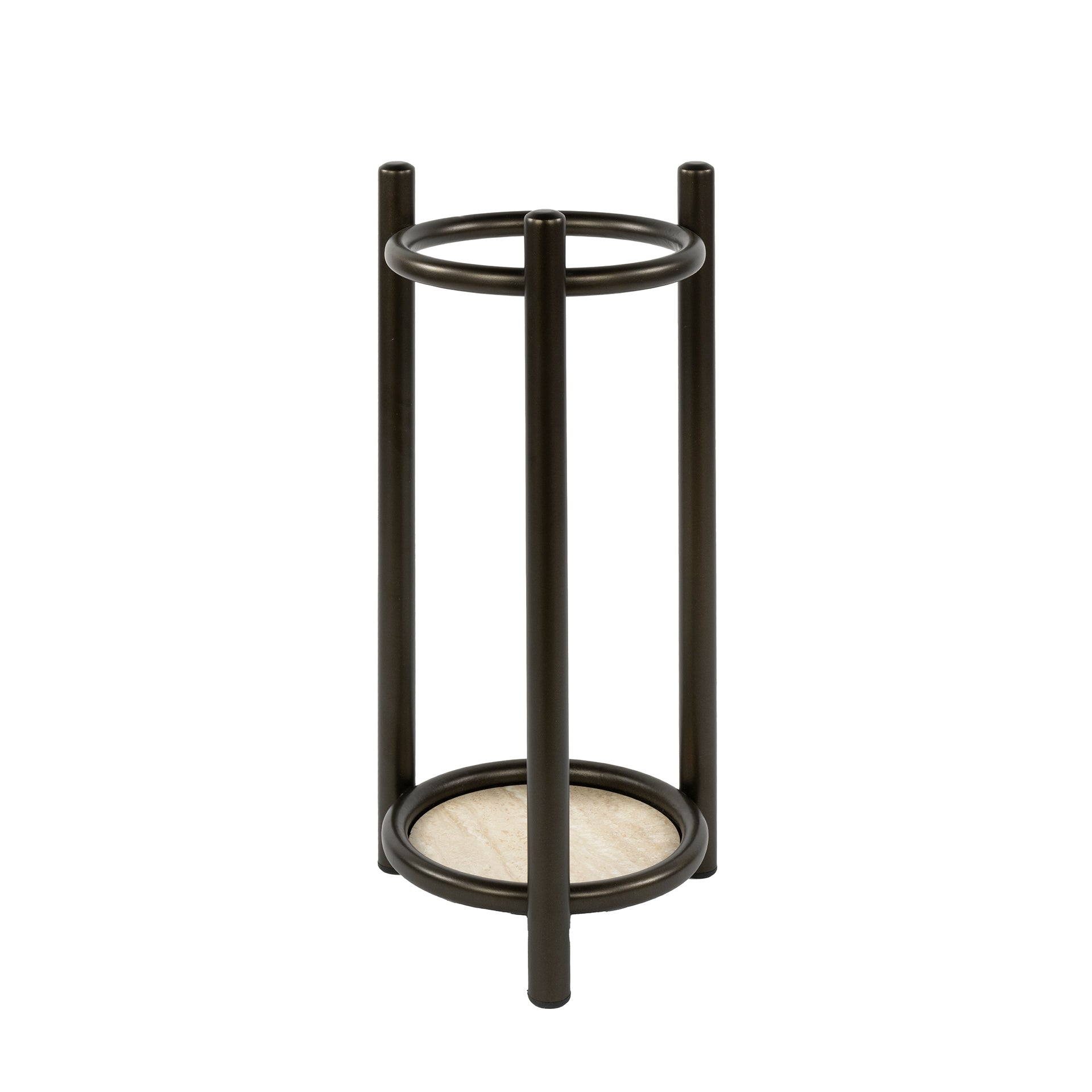 Schirmständer – rund – 30×30×60 cm – Drift brown | Modell N0217