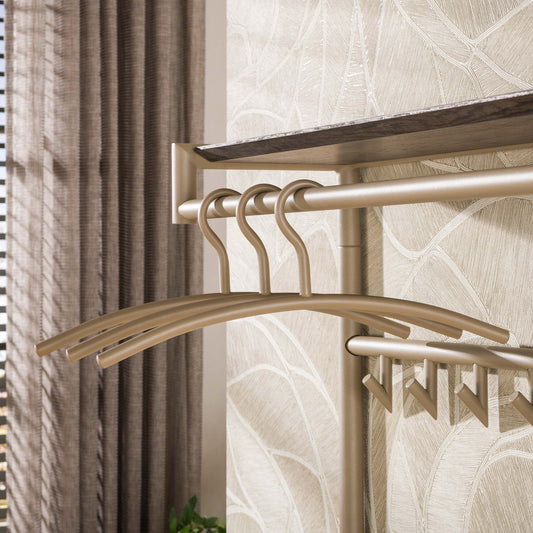 Kleiderbügel – 45×1,6×19,5 cm – Beige | Modell N0218