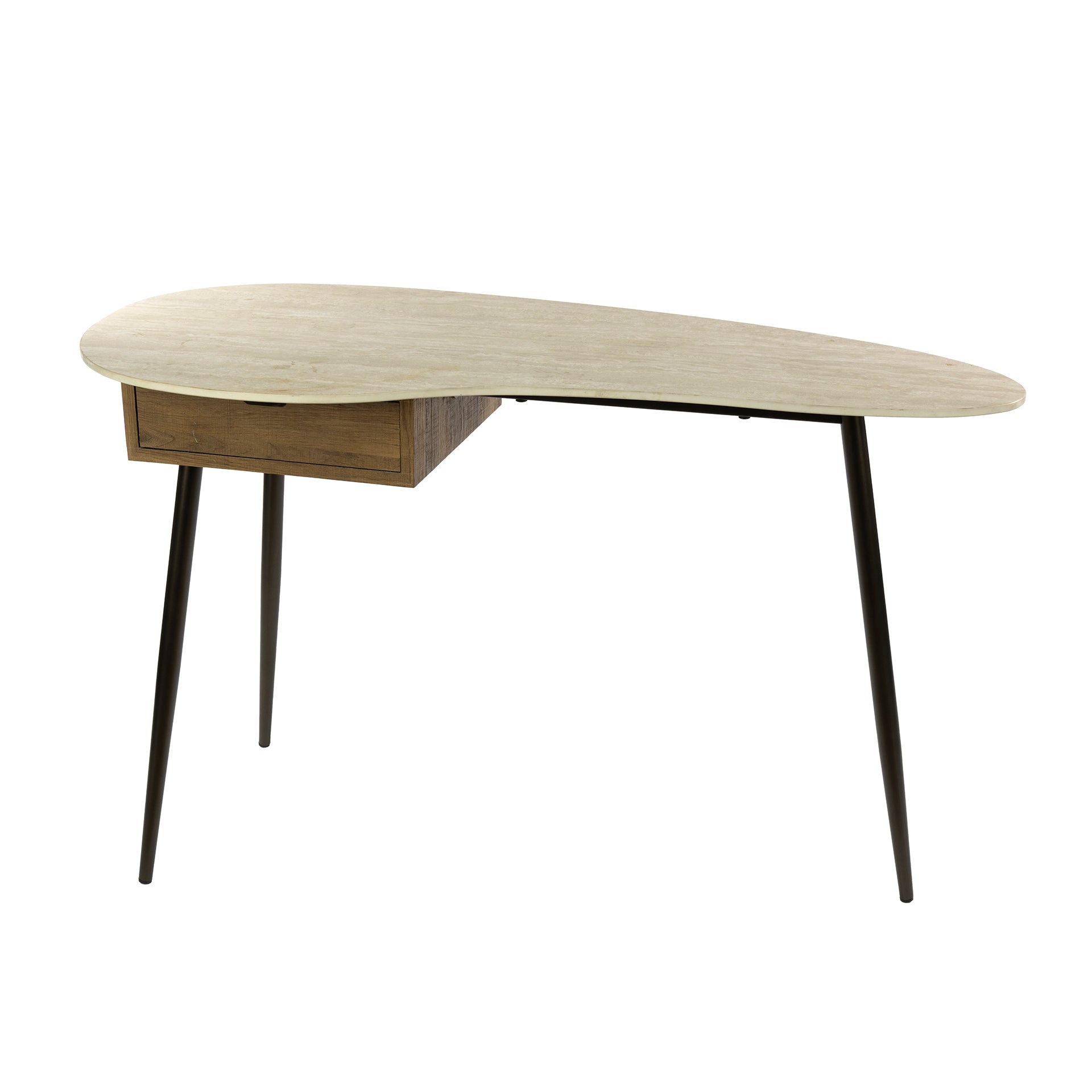 Schminktisch – 127×62×77 cm – Keramik travertin | Modell N0221