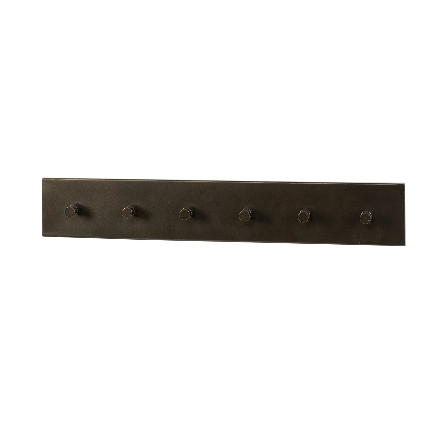 Garderobe – 6 haken – 60×5×10 cm – Drift brown | Modell N0222