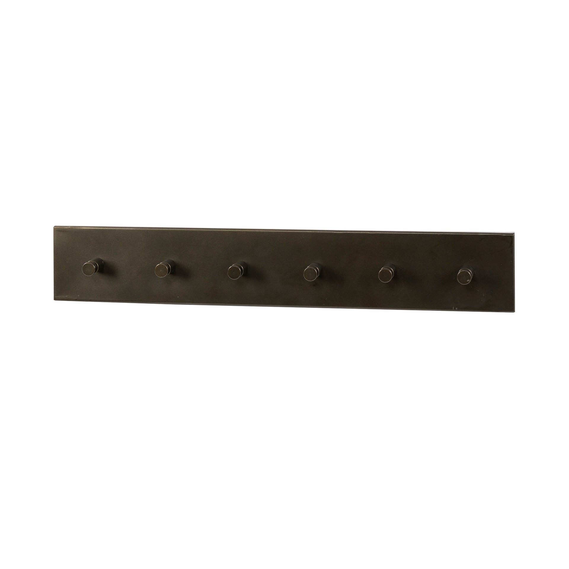 Garderobe – 6 haken – 60×5×10 cm – Drift brown | Modell N0222