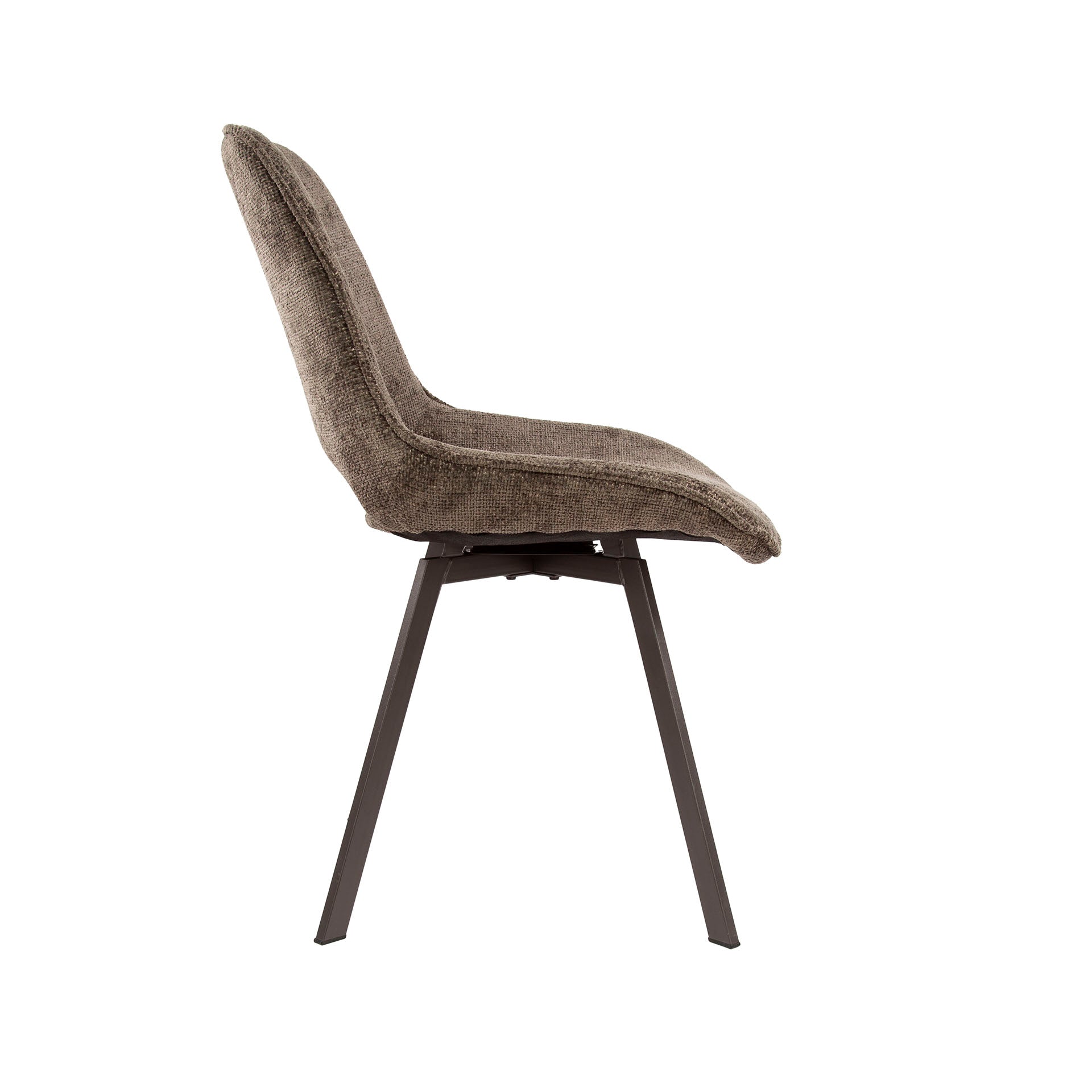 Stuhl – drehbar 4-er pack – 51×62×87 cm – Hoven taupe | Modell N0236