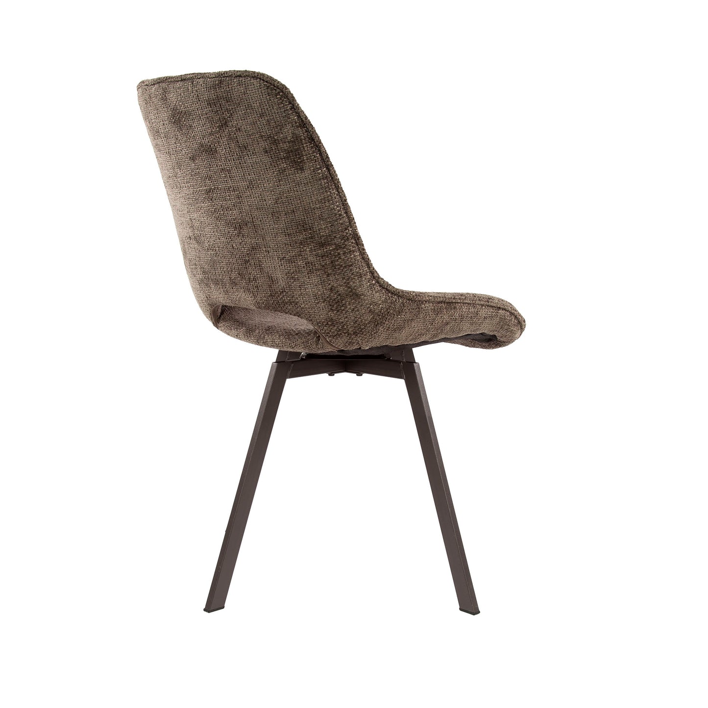 Stuhl – drehbar 4-er pack – 51×62×87 cm – Hoven taupe | Modell N0236