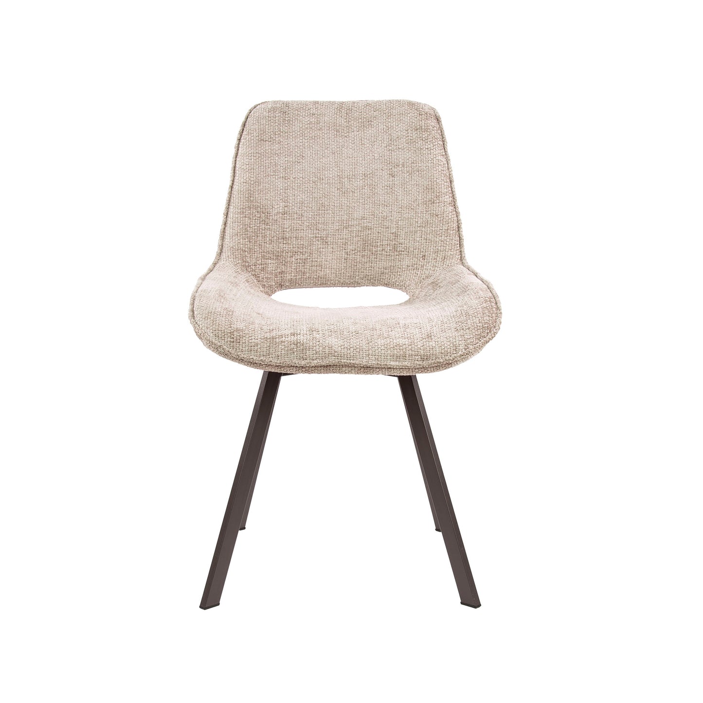 Stuhl – drehbar 4-er pack – 51×62×87 cm – Hoven taupe | Modell N0236