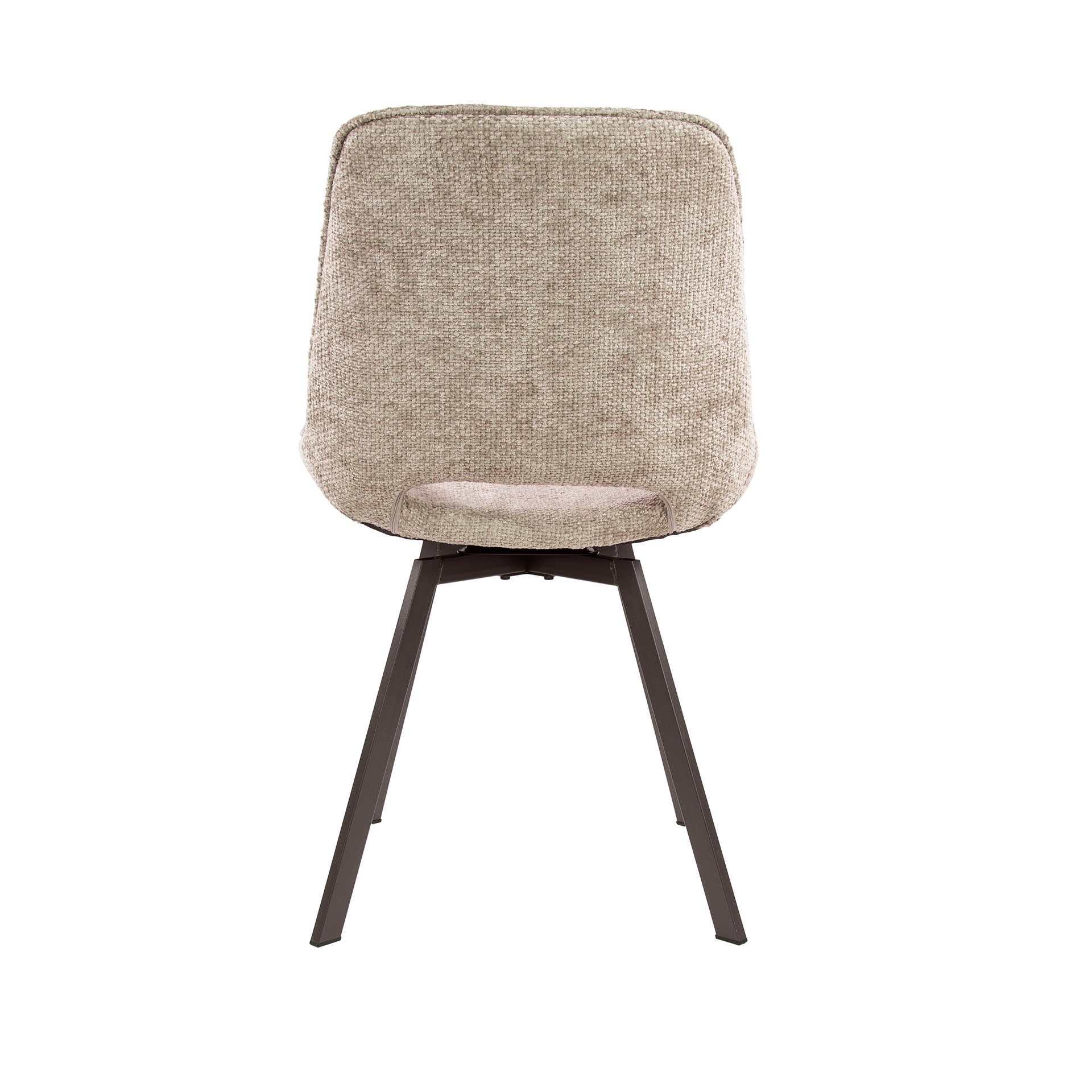 Stuhl – drehbar 4-er pack – 51×62×87 cm – Hoven taupe | Modell N0236