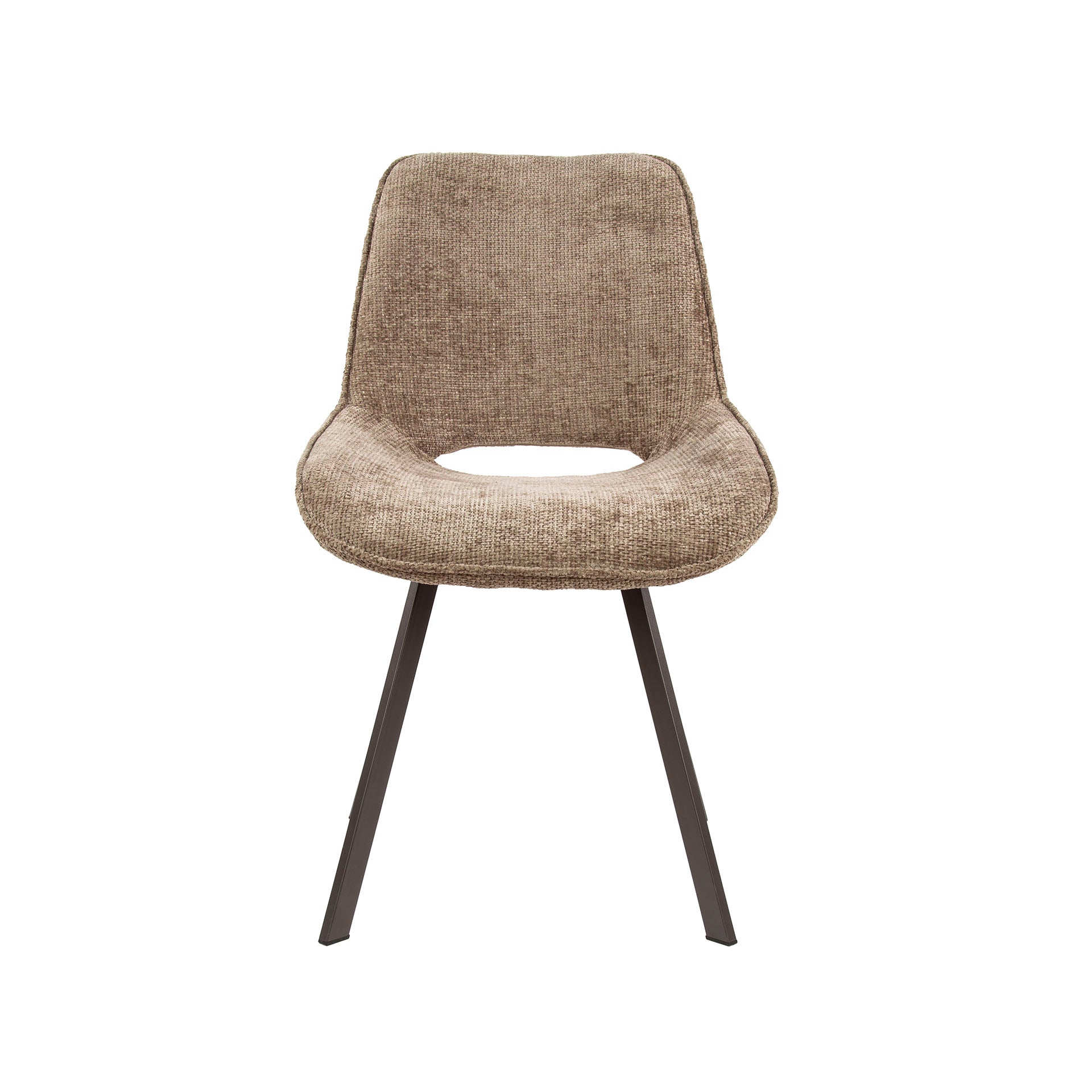 Stuhl – drehbar 4-er pack – 51×62×87 cm – Hoven taupe | Modell N0236