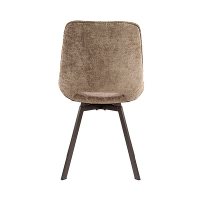 Stuhl – drehbar 4-er pack – 51×62×87 cm – Hoven taupe | Modell N0236