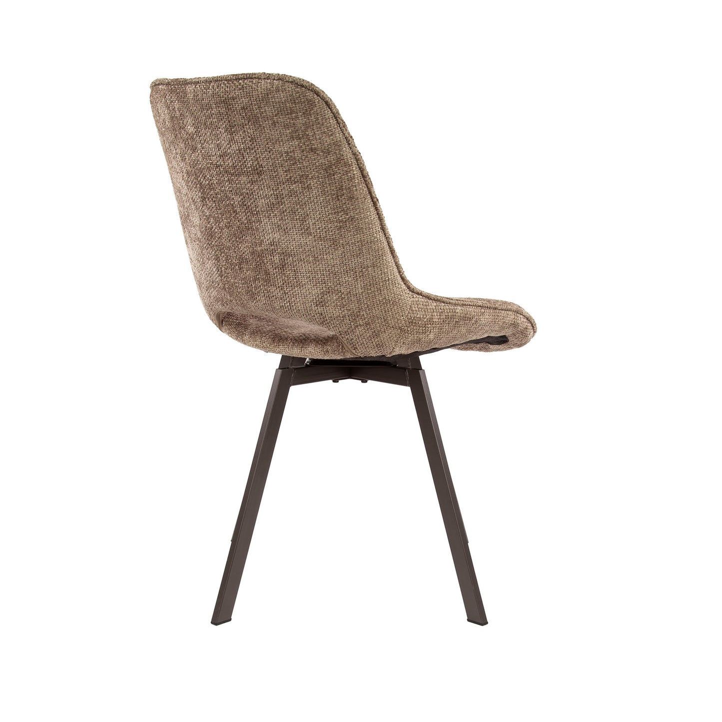 Stuhl – drehbar 4-er pack – 51×62×87 cm – Hoven taupe | Modell N0236