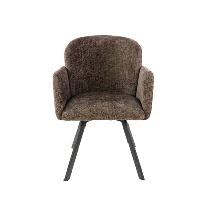 Stuhl – drehbar 2-er pack – 58×61×85 cm – Hoven taupe | Modell N0237