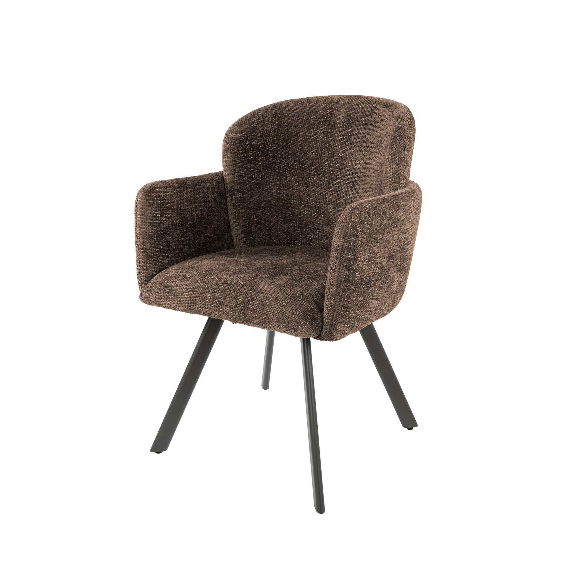 Stuhl – drehbar 2-er pack – 58×61×85 cm – Hoven taupe | Modell N0237