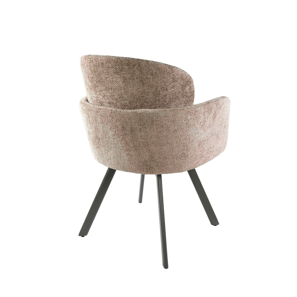 Stuhl – drehbar 2-er pack – 58×61×85 cm – Hoven taupe | Modell N0237