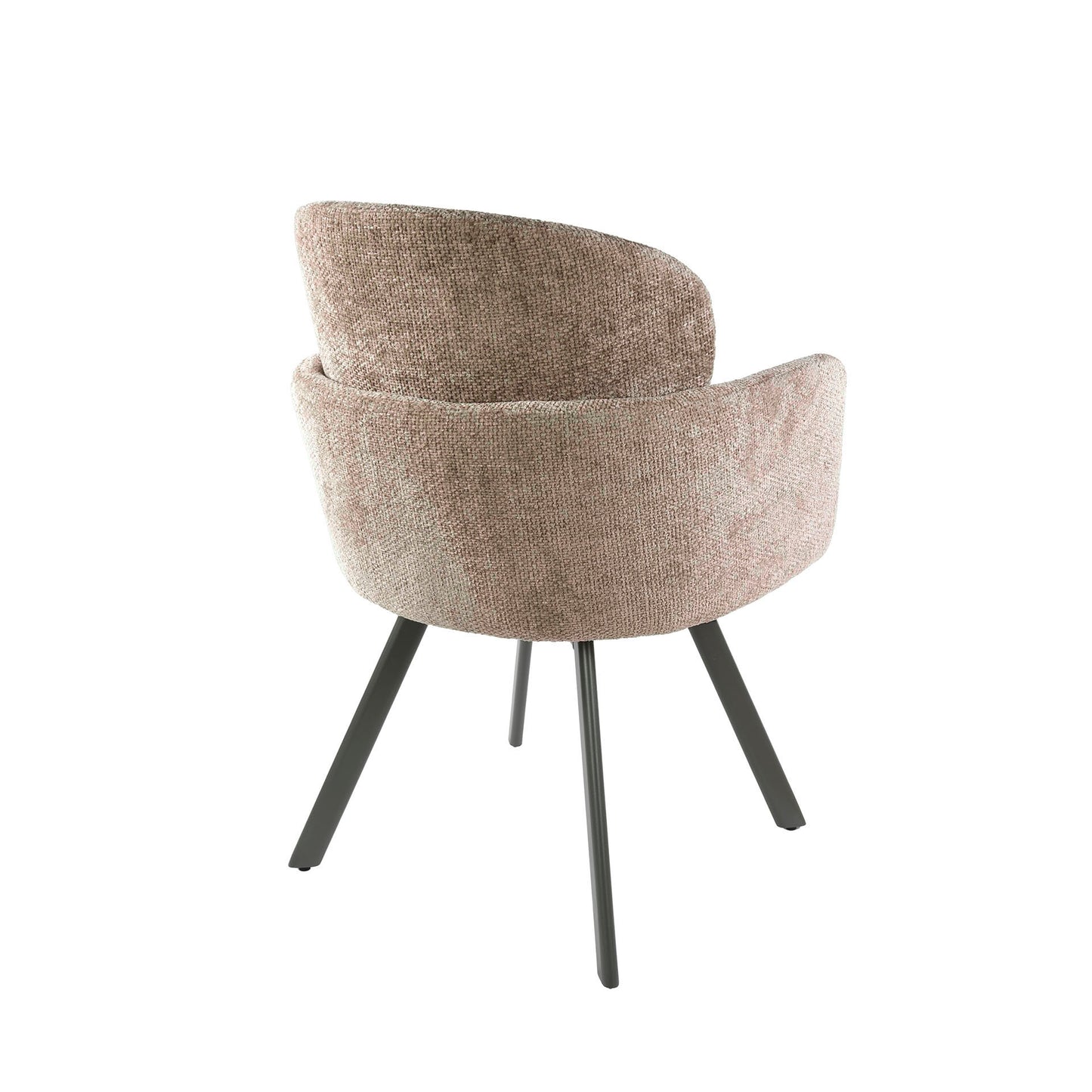 Stuhl – drehbar 2-er pack – 58×61×85 cm – Hoven taupe | Modell N0237